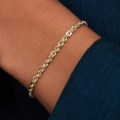 Bracciale a catena ritorta | Oro