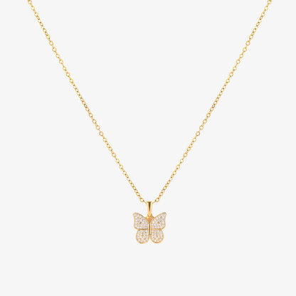 Collana Farfalla Radiante | Oro