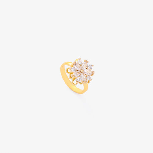 Anello girevole Flora Accent | Oro