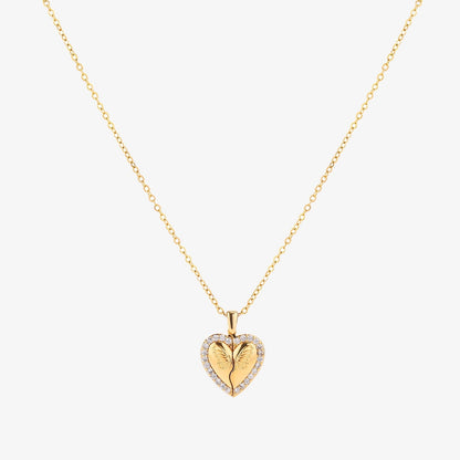 Collana Cuore Farfalla | Oro