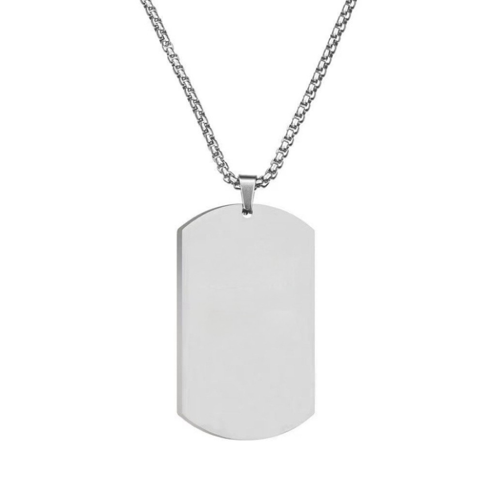 Collana con targhetta Essential | Oro