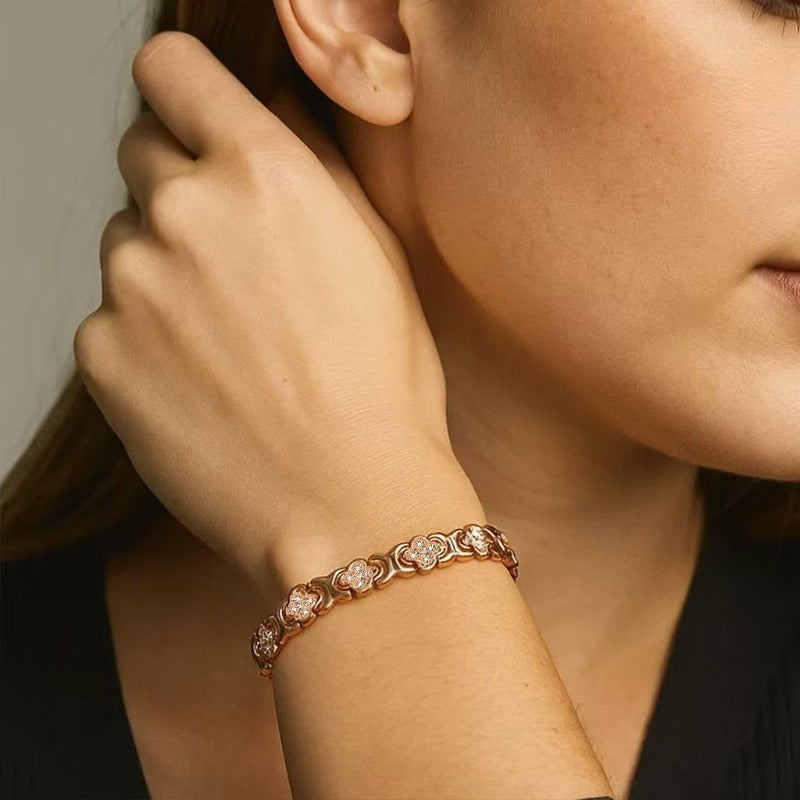 Bracciale in rame Crystal Blossom