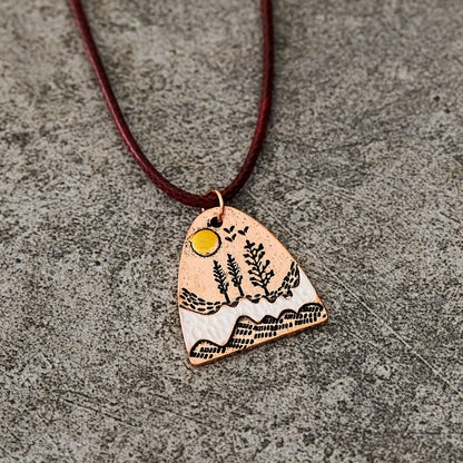 Collana Etta Horizon color rame