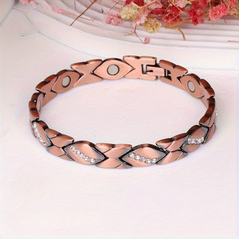 Bracciale Emmeline in mosaico color rame
