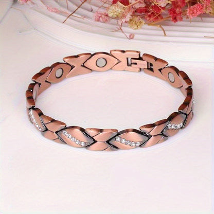 Bracciale Emmeline in mosaico color rame