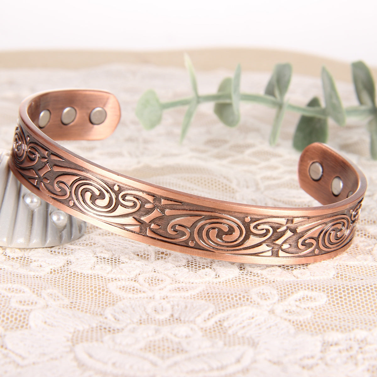 Bracciale in rame Mystic Scroll