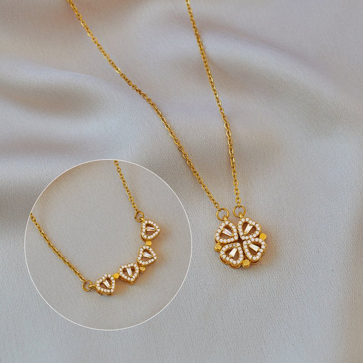Collana Amora Quadrifolia | Oro