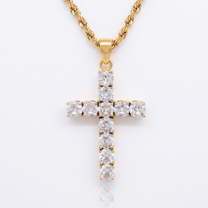 Collana con croce | Oro