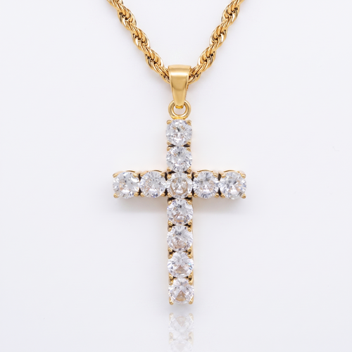 Collana con croce | Oro