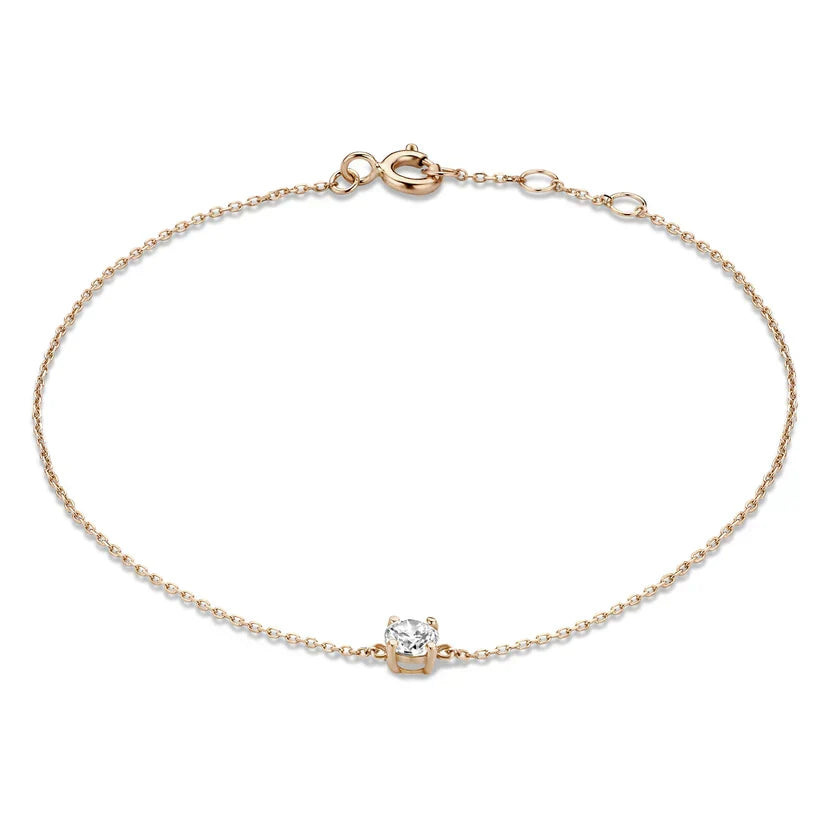 Bracciale Cléa Stone | Oro bianco