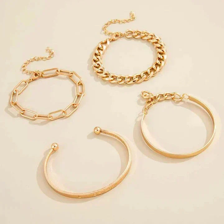 Set bracciali Elan Mercer | Oro