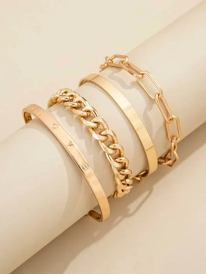 Set bracciali Elan Mercer | Oro