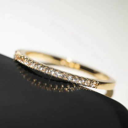 Anello Palmina Verdalis | Oro bianco
