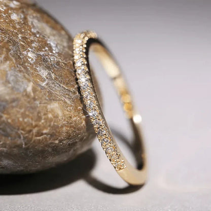 Anello Palmina Verdalis | Oro bianco