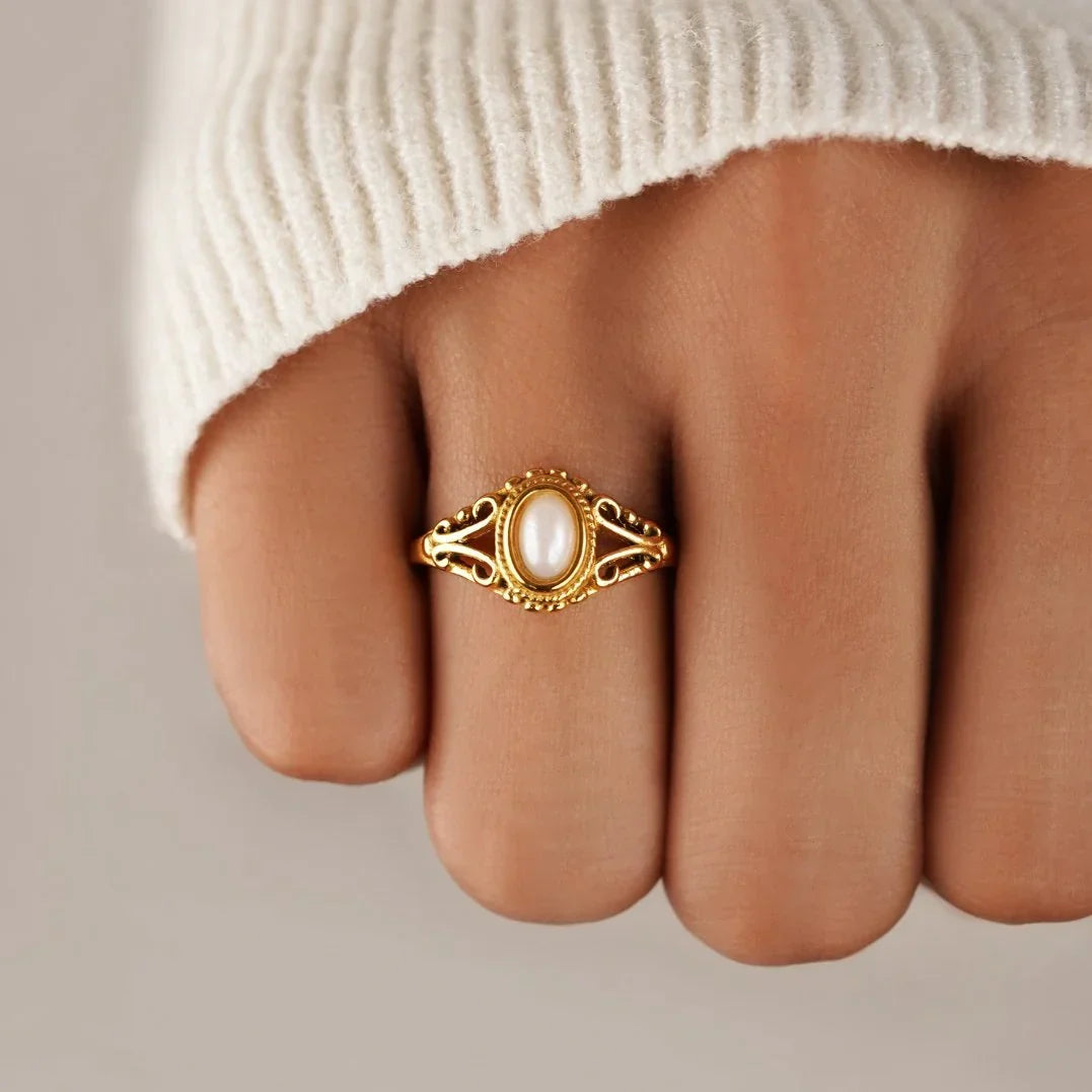 Anello Zavienne Timeless Pearl | Oro